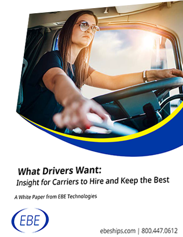 What Drivers Want - Recruiting and Onboarding White Paper Cover.